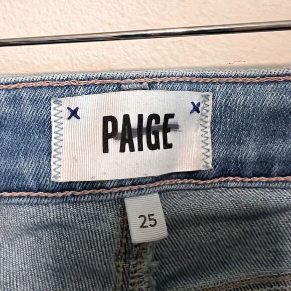PAIGE Brigitte High Rise Relaxed Jean Size 25 - Picture 6 of 7
